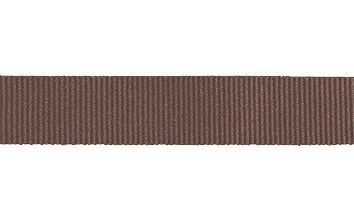 Petersham Ribbon – Solid Brown – 20mm x 20m roll