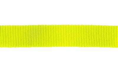 Petersham Ribbon – Solid Fluorescent Lime – 20mm x 20m roll